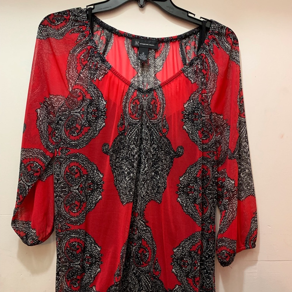 INC M blouse